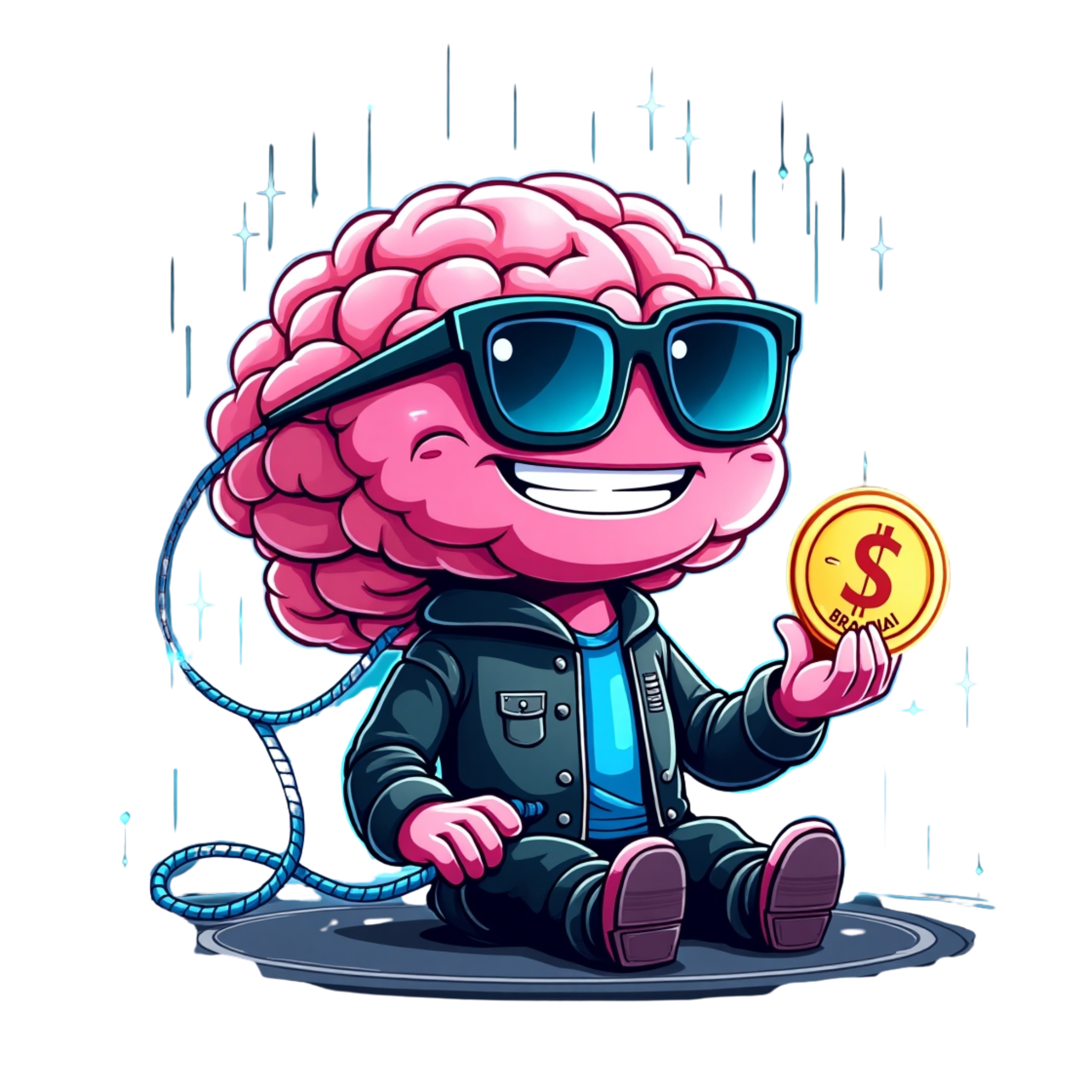 Brain AI Concept